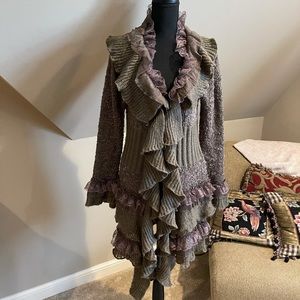 Beautiful olive green sweater